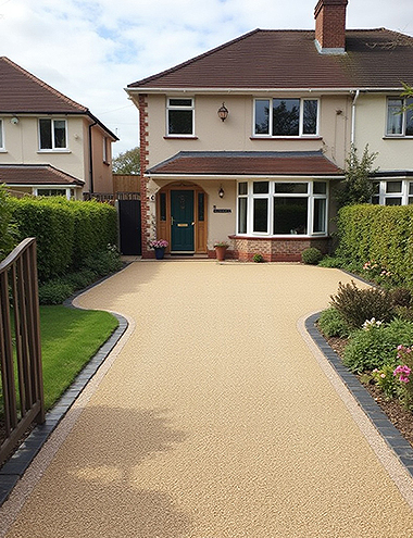 At Presindetial Surfacing, we design and install premium resin bound systems for residential and commercial clients across Glasgow, Edinburgh, Lanarkshire, Ayrshire, and Dumbartonshire.